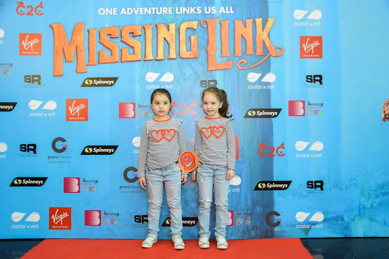 LOVE IS THE LINK – Avant Premiere of 'The Missing Link' with Virgin Megastore